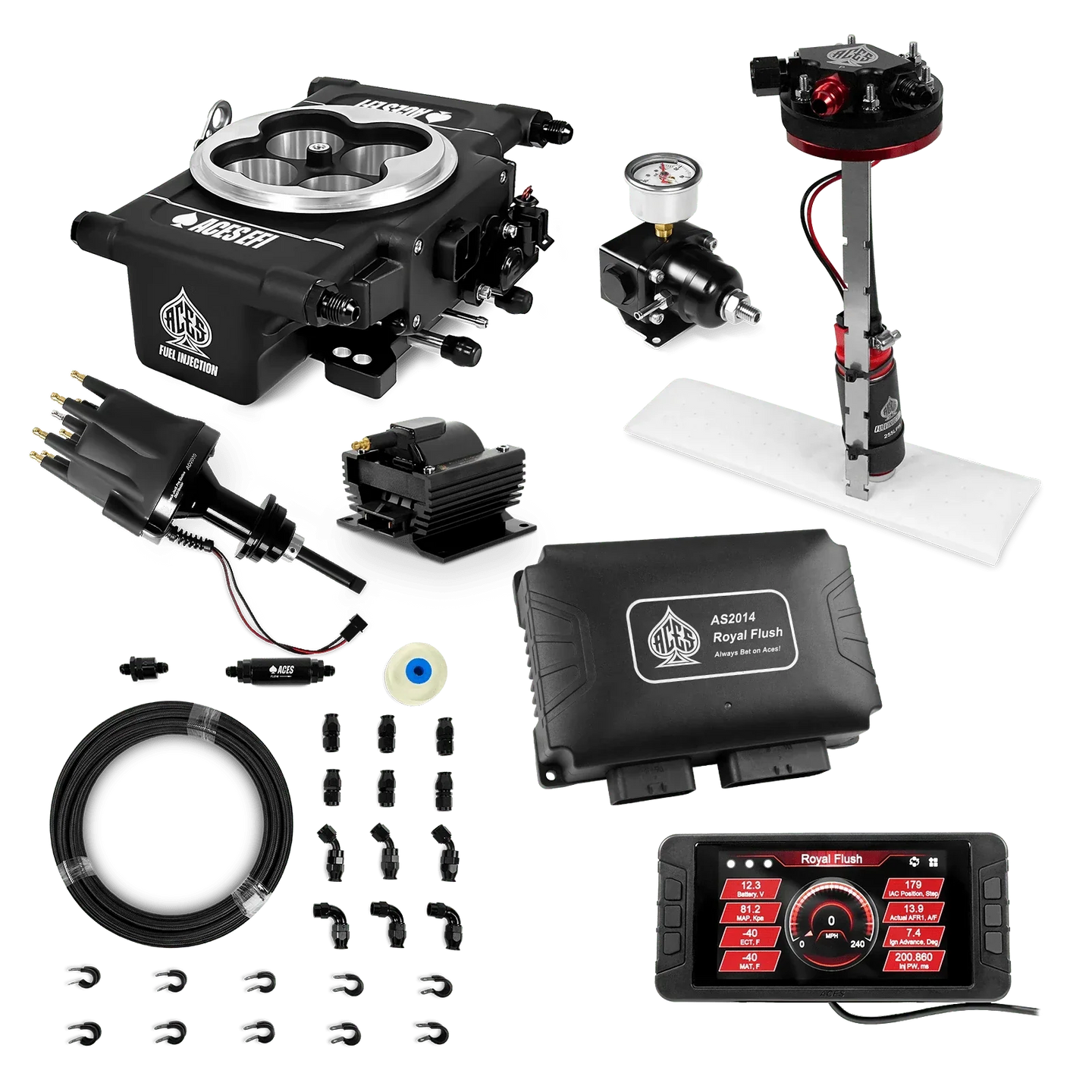 Royal Flush EFI/CDI Master Kits (Black) Aces EFI B2B