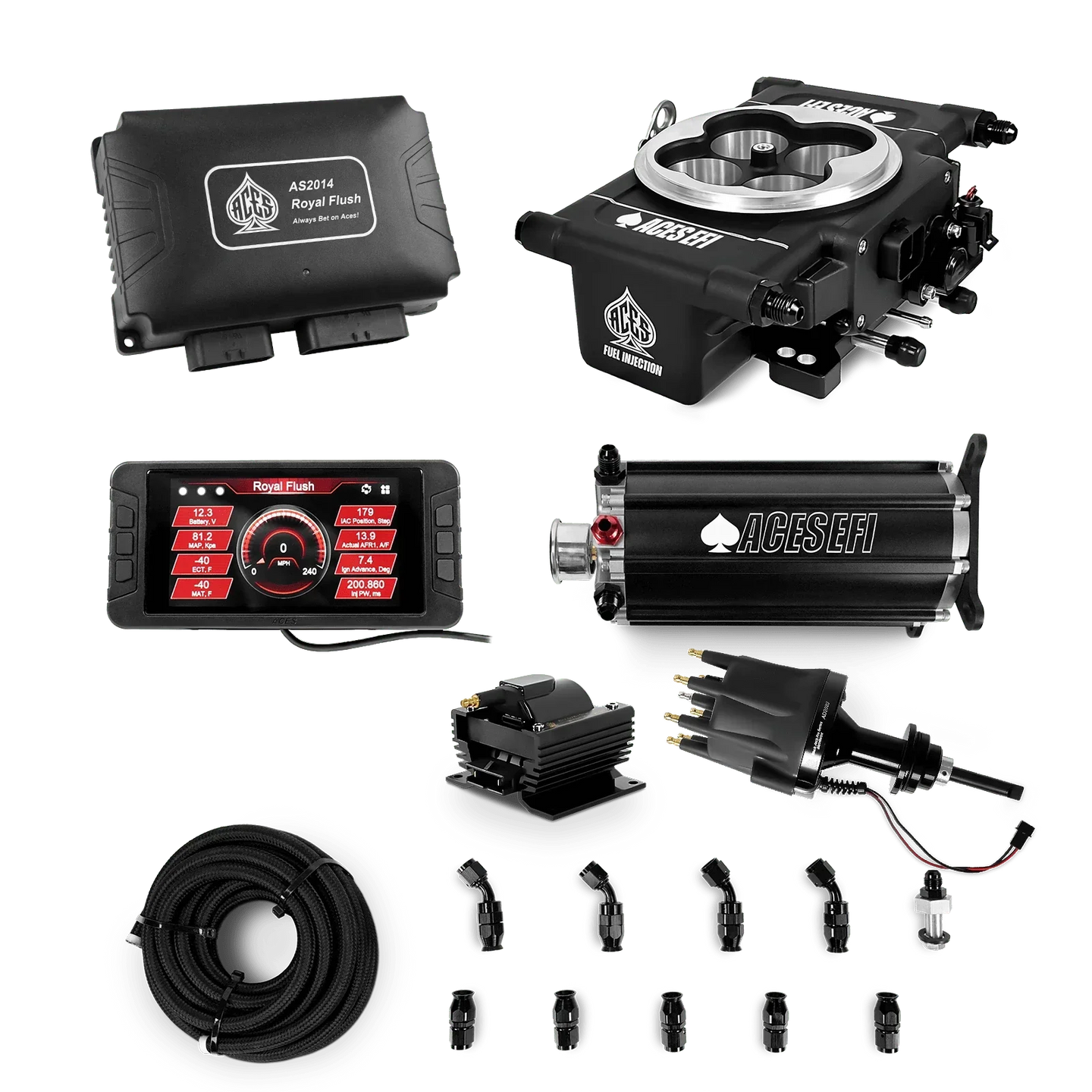 Royal Flush EFI/CDI Master Kits (Black) Aces EFI B2B