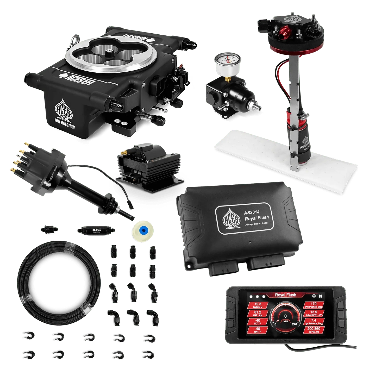 Royal Flush EFI/CDI Master Kits (Black) Aces EFI B2B