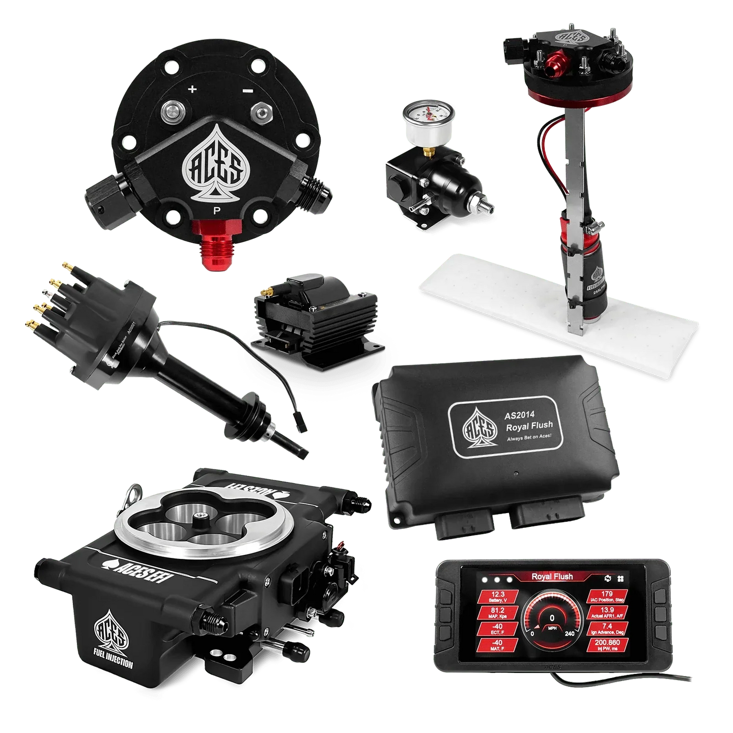 Royal Flush EFI/CDI Master Kits (Black) Aces EFI B2B