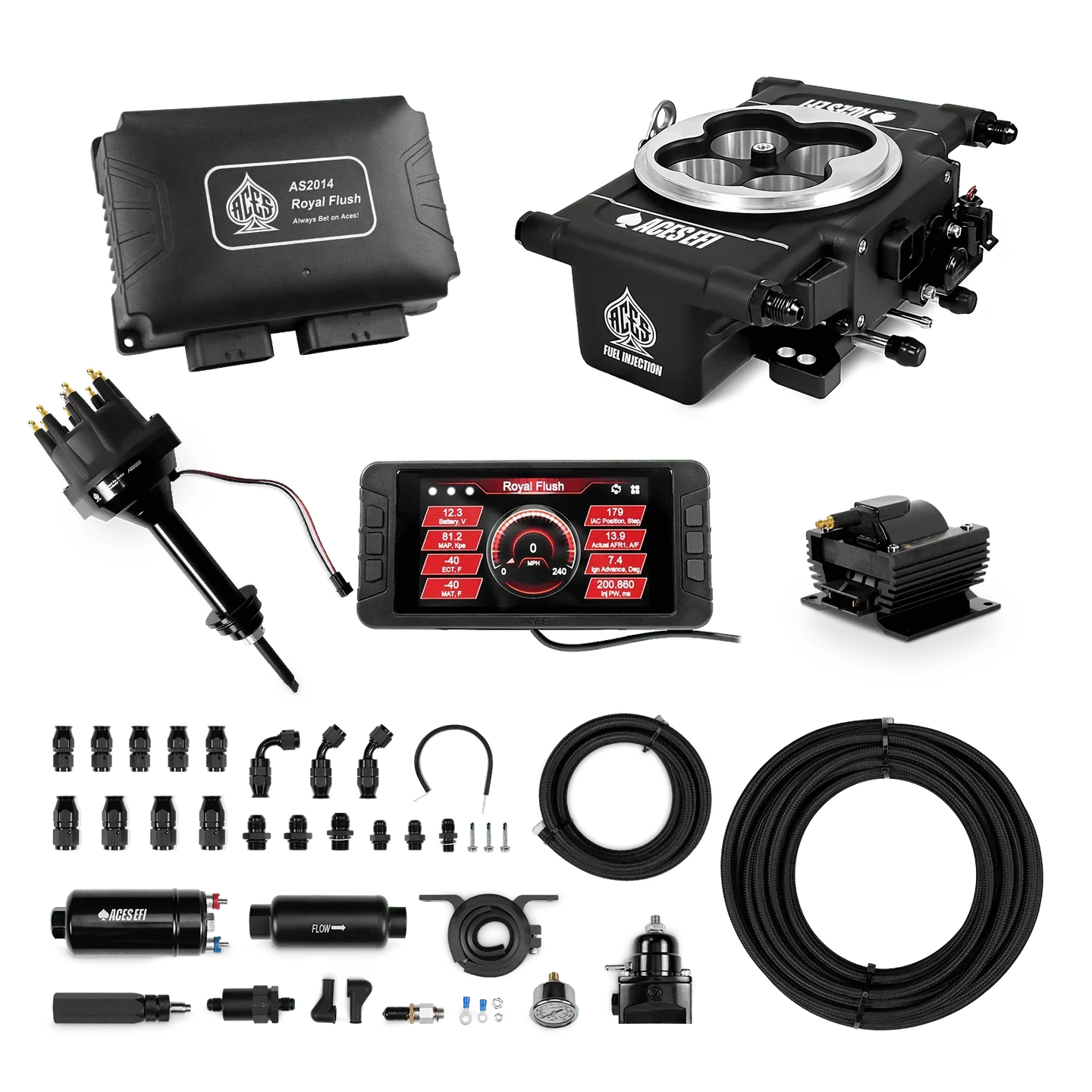 Royal Flush EFI/CDI Master Kits (Black) Aces EFI B2B