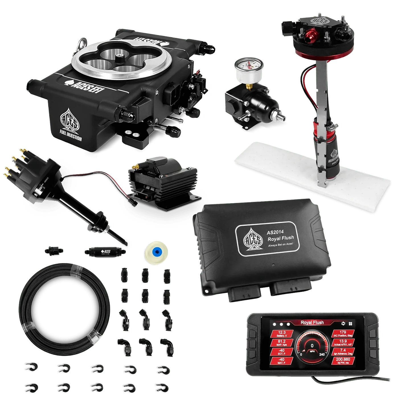 Royal Flush EFI/CDI Master Kits (Black) Aces EFI B2B