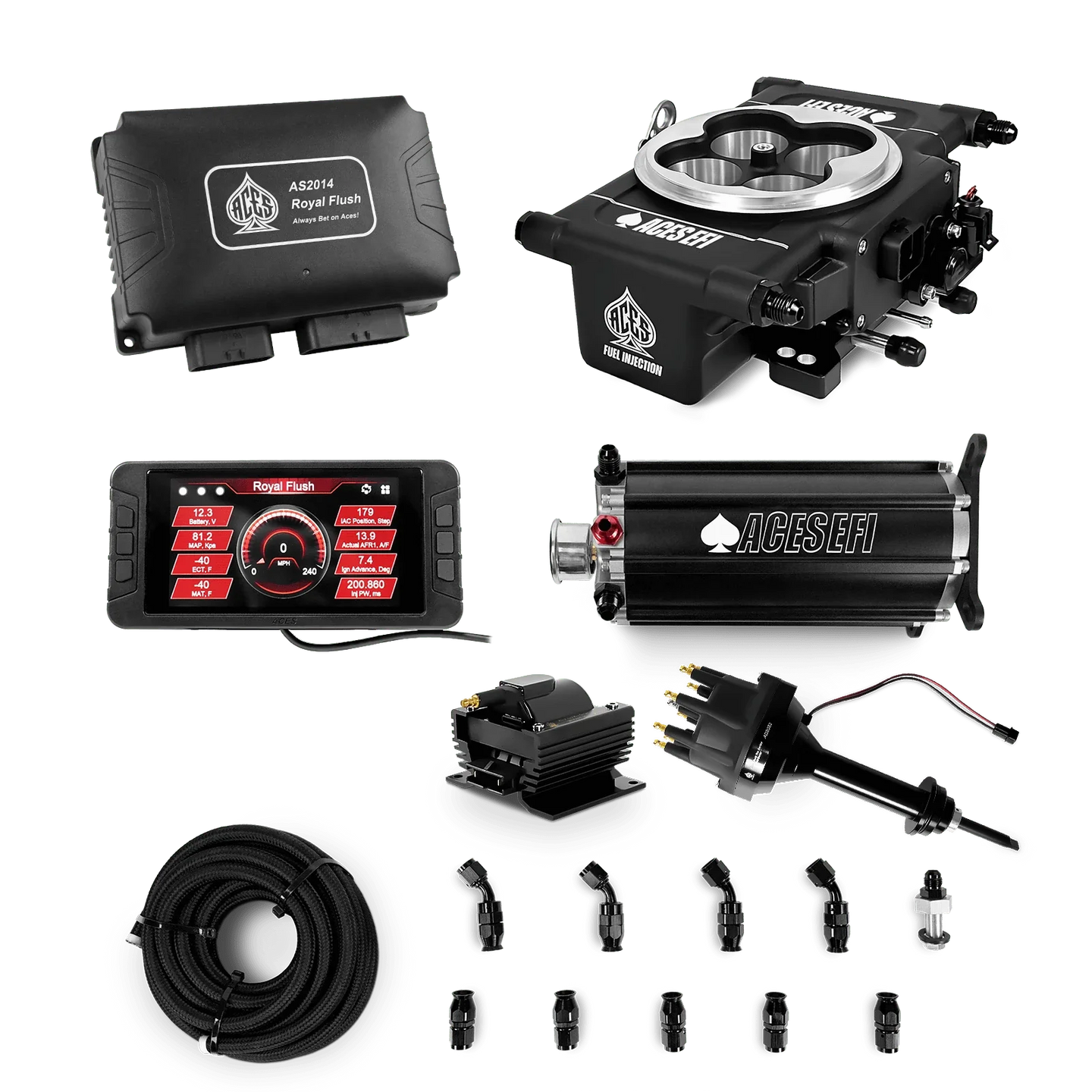 Royal Flush EFI/CDI Master Kits (Black) Aces EFI B2B