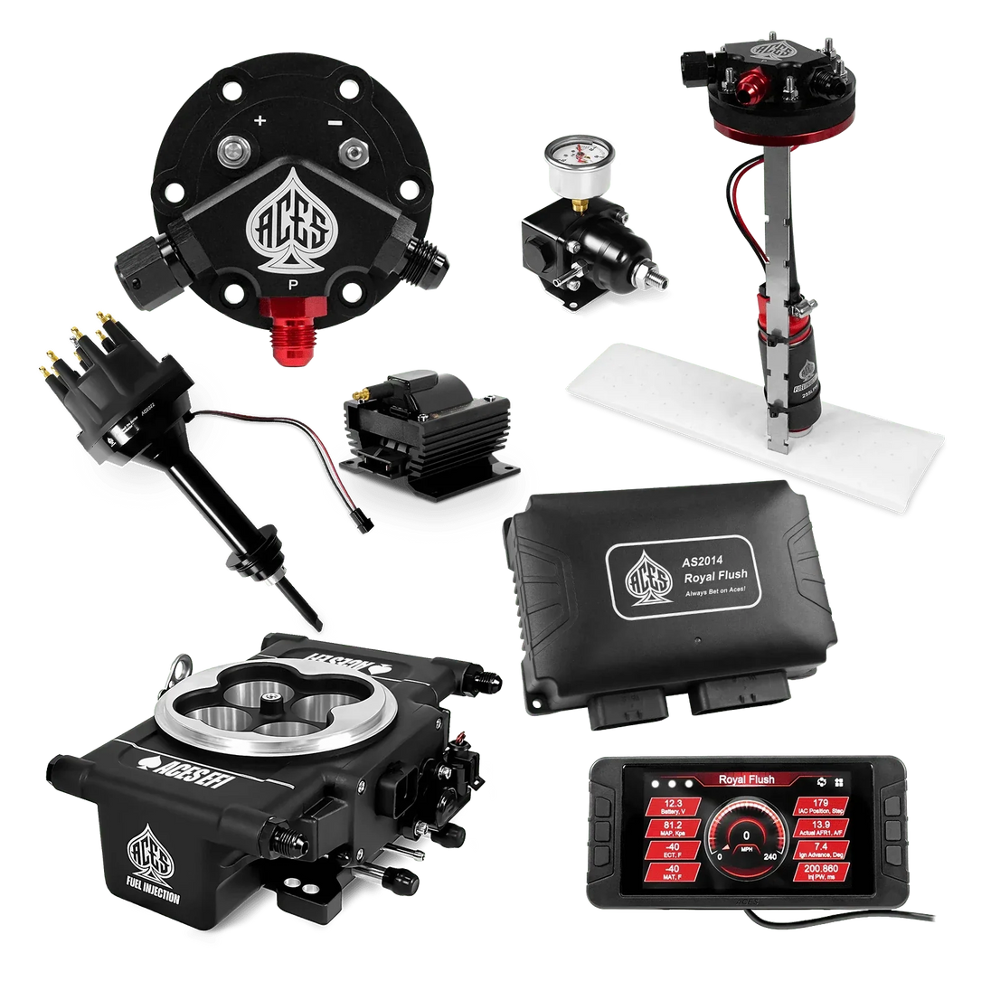 Royal Flush EFI/CDI Master Kits (Black) Aces EFI B2B