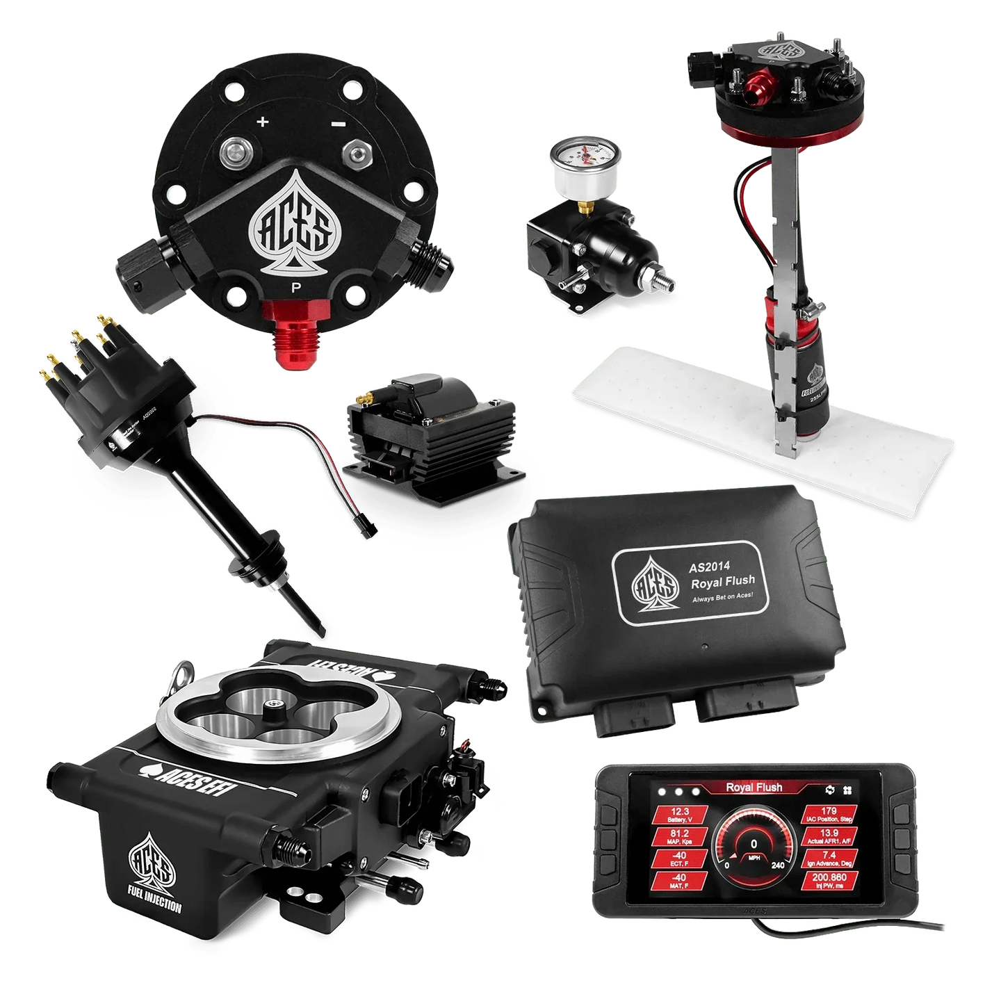 Royal Flush EFI/CDI Master Kits (Black) Aces EFI B2B