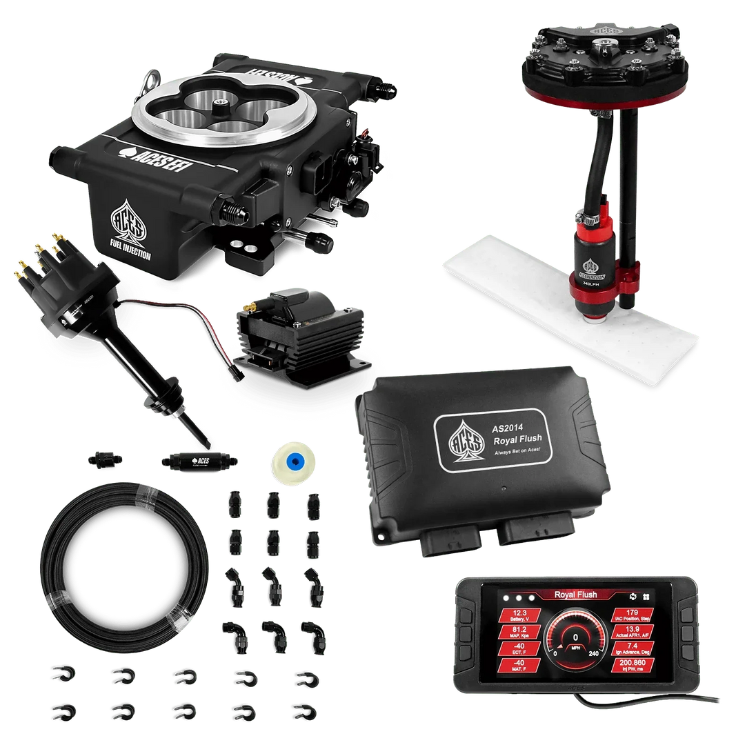 Royal Flush EFI/CDI Master Kits (Black) Aces EFI B2B