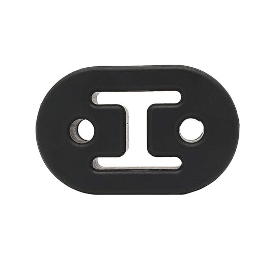 1/2" ID Exhaust Hanger Rod Support (Sold Individually) - Black Rubber (74mm Long) Ace Race Parts