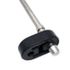 1/2" ID Exhaust Hanger Rod Support (Sold Individually) - Black Rubber (74mm Long) Ace Race Parts