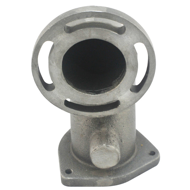 Cast iron turbocharger downpipe 90° 2 1/2" T3 4 bolts SPA TURBO USA