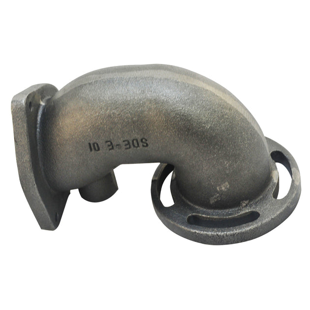 Cast iron turbocharger downpipe 90° 2 1/2" T3 4 bolts SPA TURBO USA