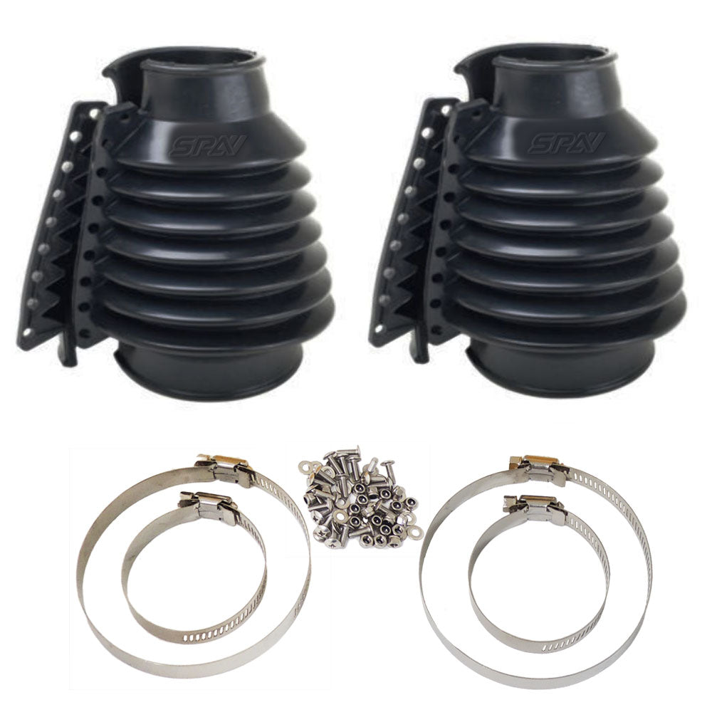 Rear Swing Axle Boots Pair VW BUG/Beetle/Buggy/Baja - Black SPA TURBO USA