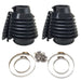 Rear Swing Axle Boots Pair - Black + Urethane Transmission Mount Kit for VW BUG/Beetle/Buggy/Baja SPA TURBO USA