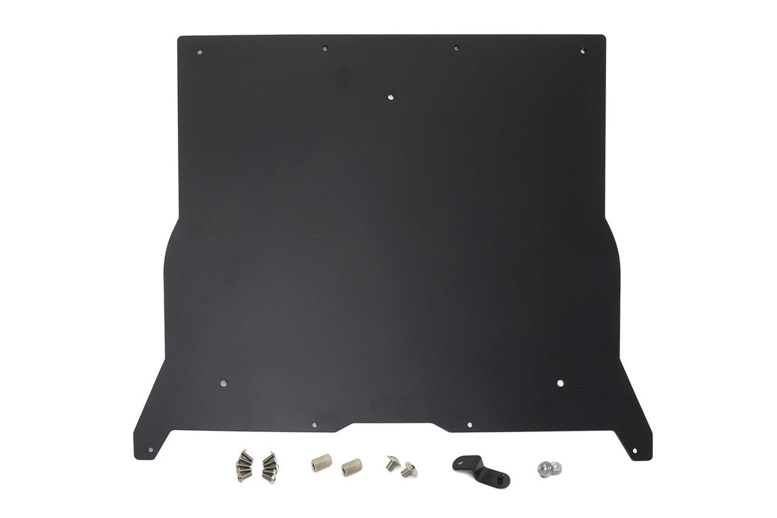 HPS Black Aluminum Skid Plate Undertray Protection Shield Tesla Model Y FR SPORT