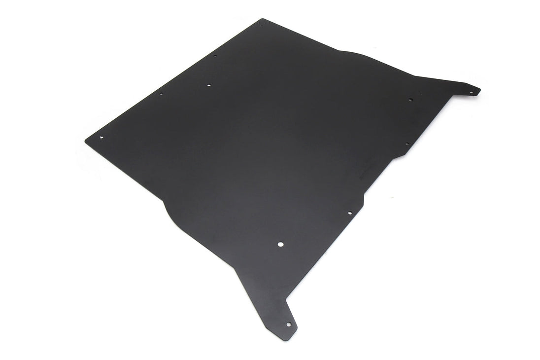 HPS Black Aluminum Skid Plate Undertray Protection Shield Tesla Model Y FR SPORT
