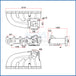 VW VR6 12V Turbo manifold + OBDI Short Runner Induction Intake Manifold - T3/T4 SPA TURBO USA