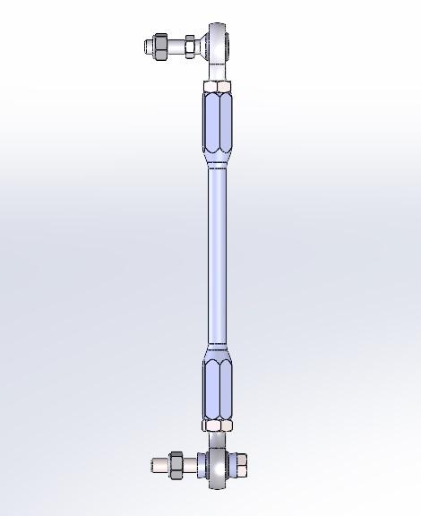 SPL Part Porsche 991.2 RS Weissach Front/Rear Swaybar Endlinks FR SPORT