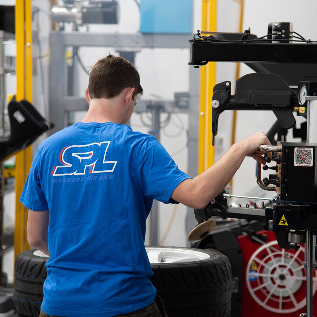 SPL Part Blue Fahrwerk T-Shirt FR SPORT