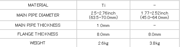 Tomei Expreme Ti Full Titanium Y-Shape Mid Pipe Kit Infiniti fits Q50 Q60 400Z TB6110-NS21A FR SPORT