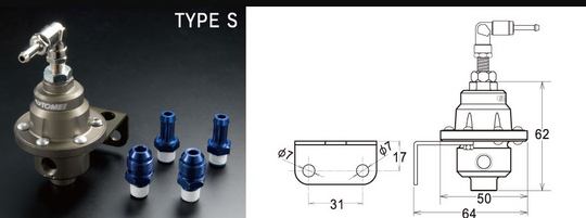 Tomei Fuel Pressure Regulator FR SPORT