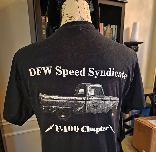 Short Sleave T-Shirt - F100 Chapter - DFW Speed Syndicate