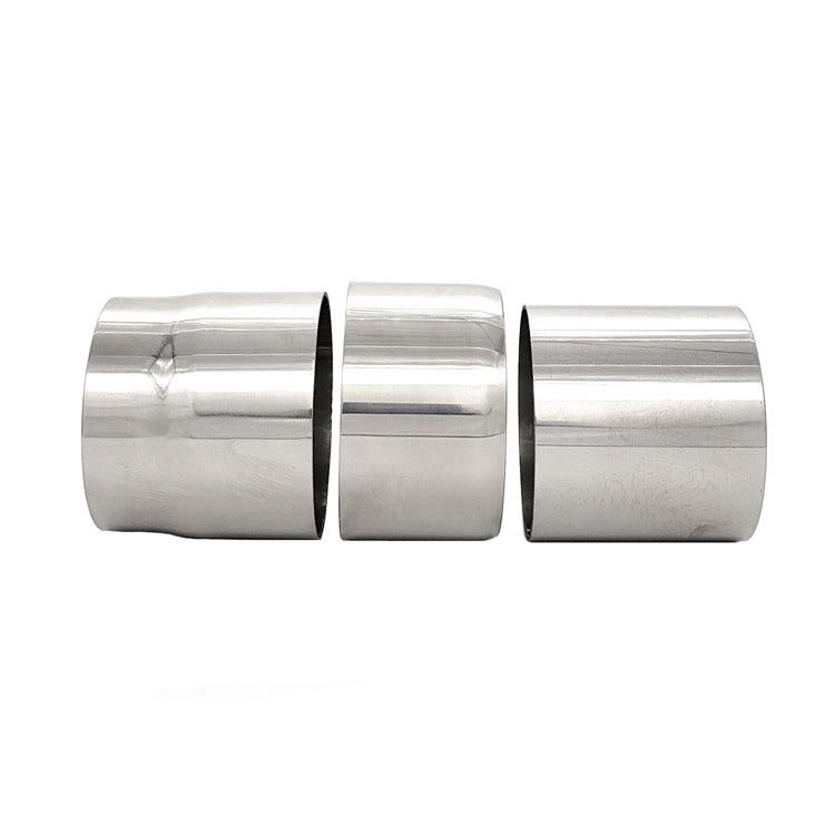 2.500" OD Double Slip Joint Adapter - Polished OD - 304 Stainless Ace Race Parts
