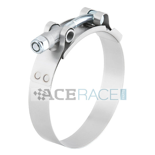 T-Bolt Clamp 304 Stainless - For 3.250" ID Silicone (Clamping Range: 3.385" - 3.700") Ace Race Parts
