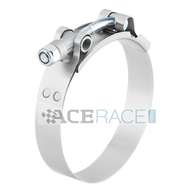 T-Bolt Clamp 304 Stainless - For 4.000" ID Silicone (Clamping Range: 4.210" - 4.490") Ace Race Parts