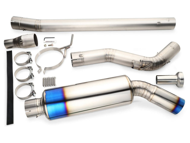 Tomei Expreme Ti Full Titanium Muffler 2015+ Ford Mustang EcoBoost 80mm FR SPORT
