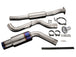Tomei Expreme Ti Titanium Catback Exhaust System - Subaru WRX STI (GR) FR SPORT