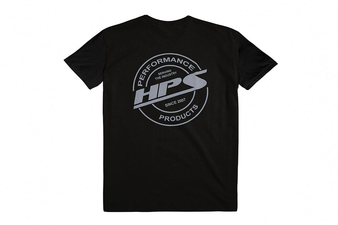 HPS 2022 Round Logo T-shirt, Black FR SPORT