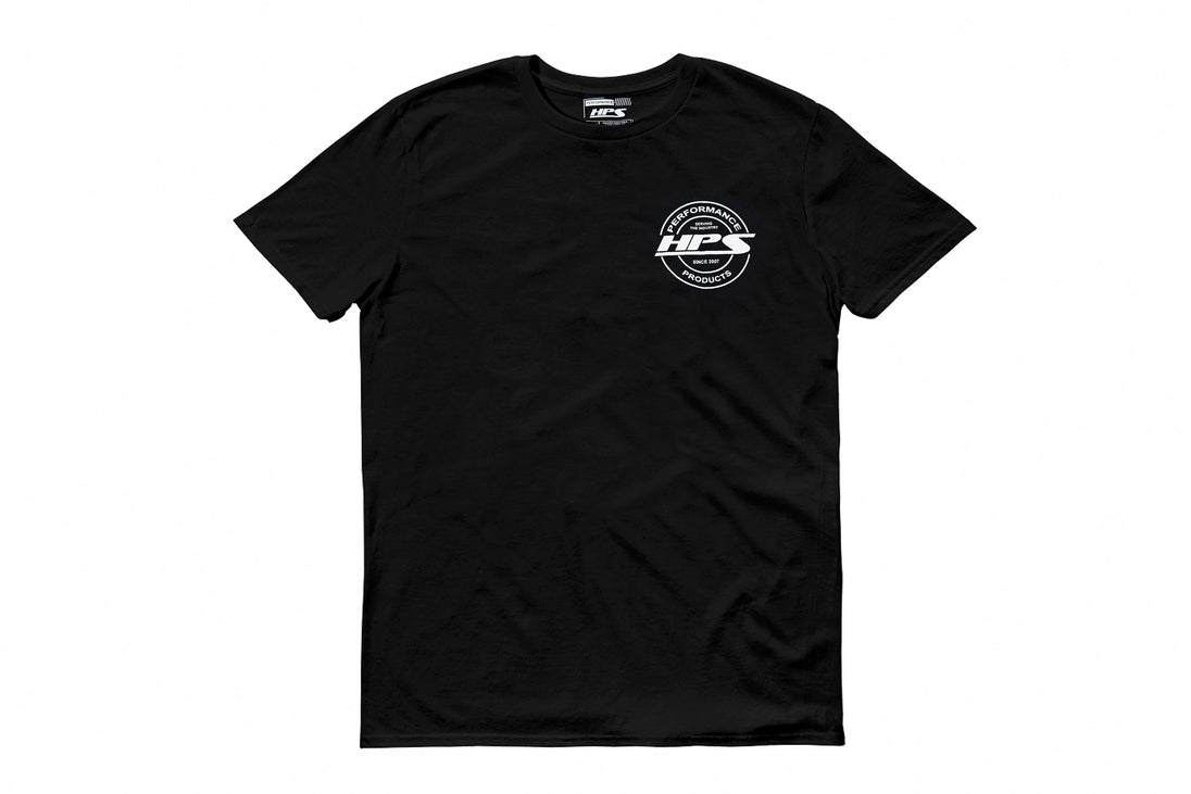 HPS 2023 Round Logo T-shirt, Black FR SPORT