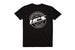 HPS 2023 Round Logo T-shirt, Black FR SPORT