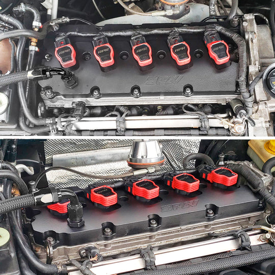 VW 5 cyl 2.5L 20V 07K CAST ALUMINUM VALVE COVER SPA TURBO USA