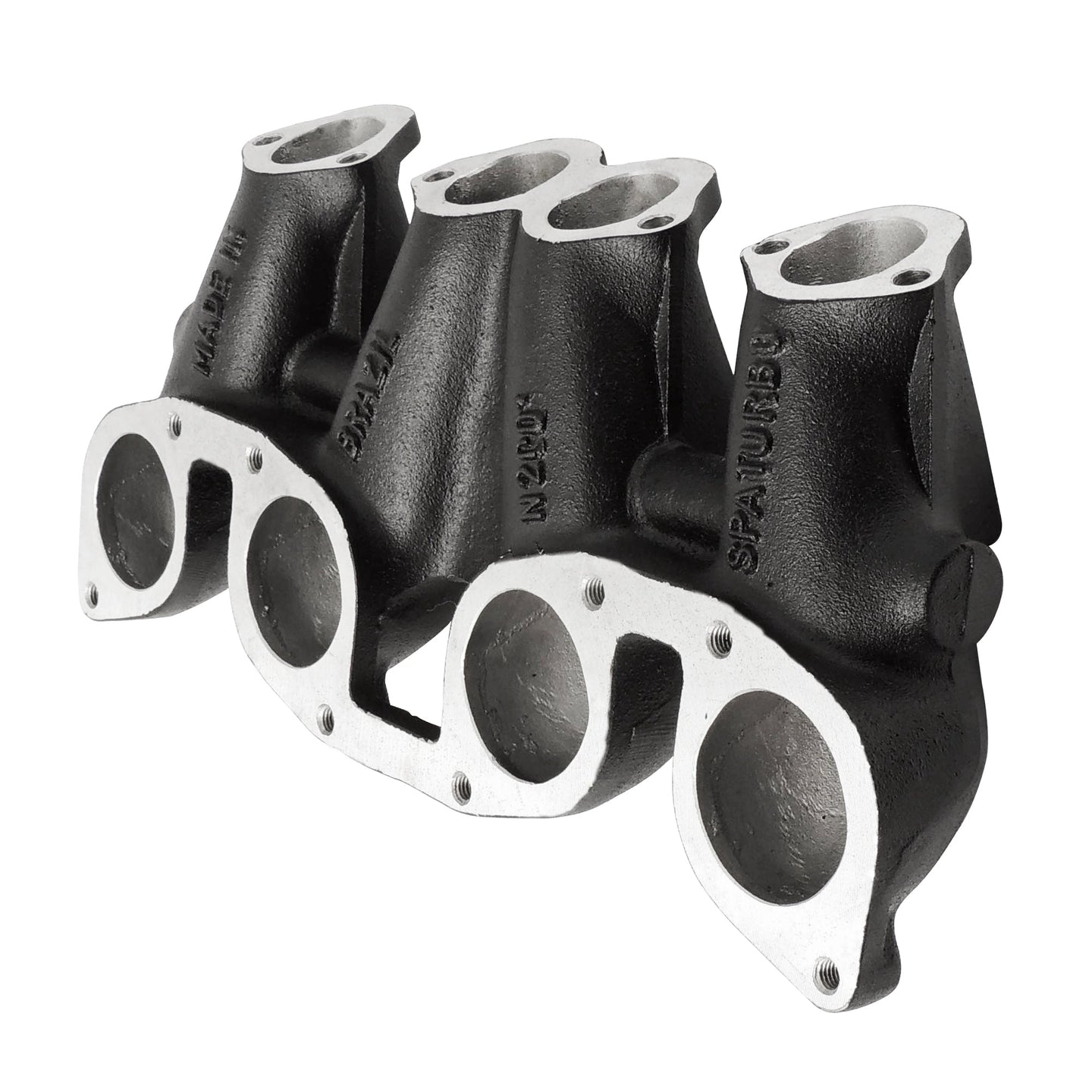 VW MKI MKII GTI 1.8L 2.0L 8v SOHC dual downdraft intake manifold - Black + 0-30 PSI Fuel pressure regulator + Bracket SPA TURBO USA