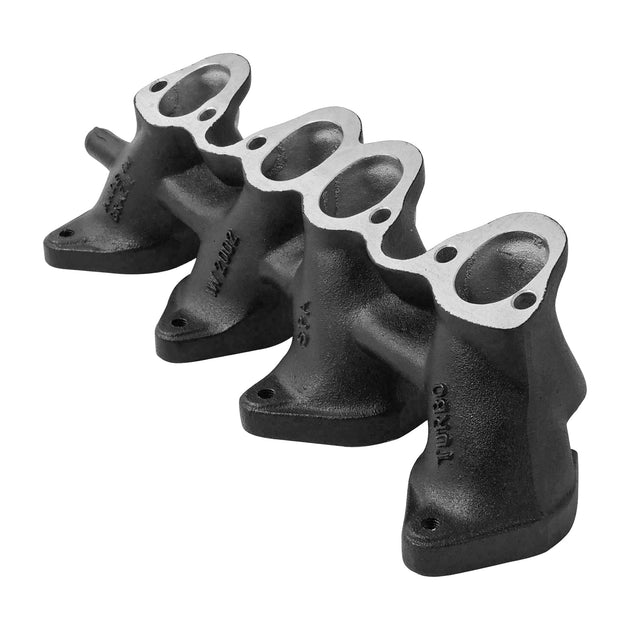 VW MKI MKII GTI 1.8L 2.0L 8v SOHC dual sidedraft intake manifold - Black + 0-30 PSI Fuel pressure regulator SPA TURBO USA