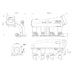 INTAKE MANIFOLD CHEVY CHEVETTE / PONTIAC T1000 / ACADIAN 1.4 / 1.6L TOWARD FRONT THROTTLE SPA TURBO USA