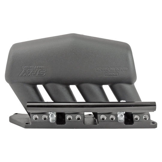 Intake manifold for 8th gen Honda Civic SI (K20 engine) - 8 injectors - Without holes - Black SPA TURBO USA