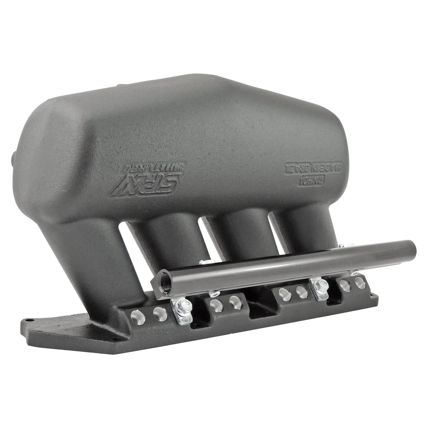 Intake manifold for 8th gen Honda Civic SI (K20 engine) - 8 injectors - Without holes - Black SPA TURBO USA