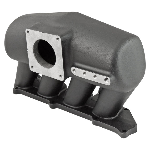 Intake manifold for 8th gen Honda Civic SI (K20 engine) - 8 injectors - Mustang throttle - Black SPA TURBO USA