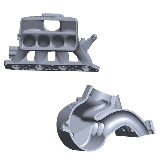 HIGH FLOW INTAKE MANIFOLD OPEL / VAUXHALL / CHEVY EURO ASTRA ZAFIRA VXR GSi VX220 Z20LEH Z20LET Z20LER - BLACK SPA TURBO USA
