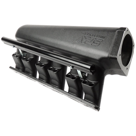 Toyota / Lexus 2JZ-GTE T4 High Performance Twin Scroll Turbo Manifold + intake manifold - 12 Injectors - Black SPA TURBO USA