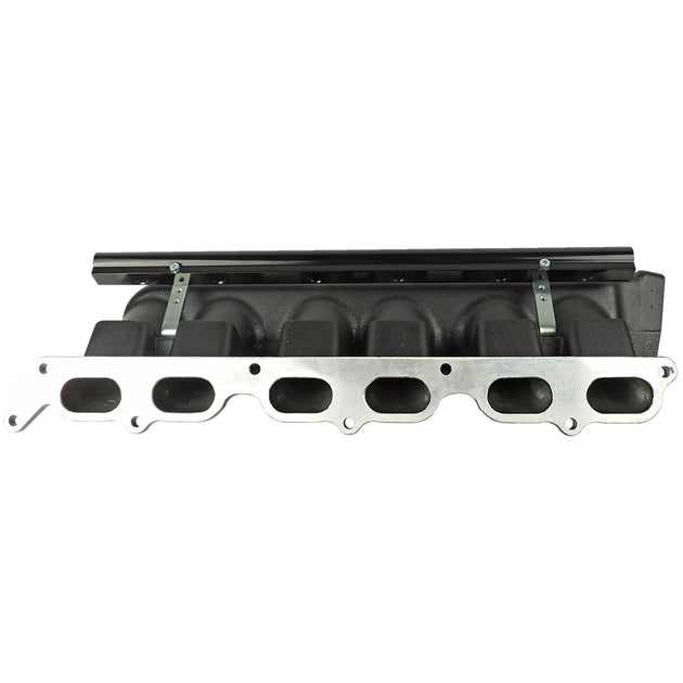 93-02 Supra 2JZ GTE intake manifold - 6 Injectors - Black - PRE SALE SPA TURBO USA