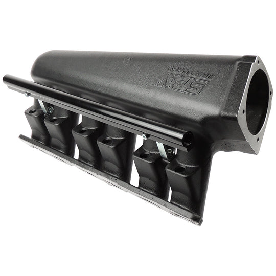 Toyota / Lexus 2JZ-GTE T4 High Performance Twin Scroll Turbo Manifold + intake manifold - 12 Injectors - Black SPA TURBO USA
