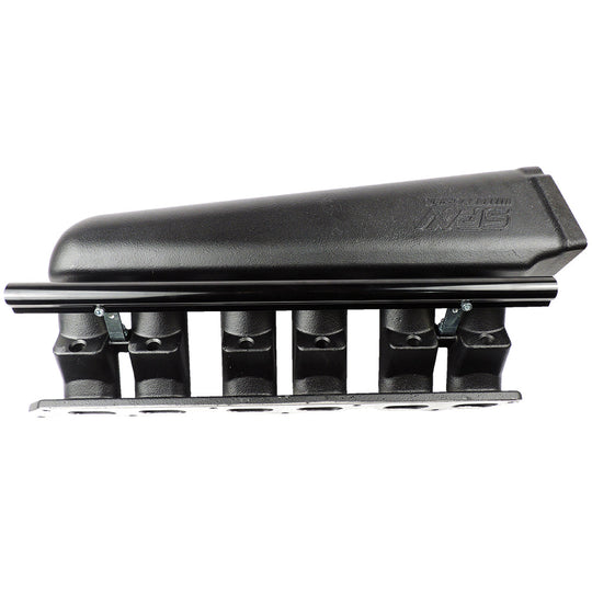 Toyota / Lexus 2JZ-GTE T4 High Performance Twin Scroll Turbo Manifold + intake manifold - 12 Injectors - Black SPA TURBO USA