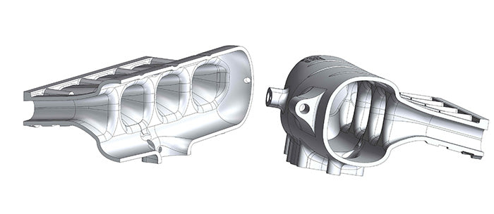 VW AUDI 2.0T FSI / 2.0 TSI aluminum intake manifold + Cylinder Head Gasket, 82.5mm Bore, Without Valvelift SPA TURBO USA