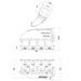 Cast Aluminum Intake Manifold for transverse VW/AUDI 1.8T with 8 injectors Fuel Rail Kit (left side OEM throttle) -  Black SPA TURBO USA