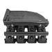 Cast Aluminum Intake Manifold for transverse VW/AUDI 1.8T with 8 injectors Fuel Rail Kit (left side OEM throttle) -  Black SPA TURBO USA