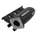Cast Aluminum Intake Manifold for transverse VW/AUDI 1.8T with 8 injectors Fuel Rail Kit (left side OEM throttle) -  Black SPA TURBO USA