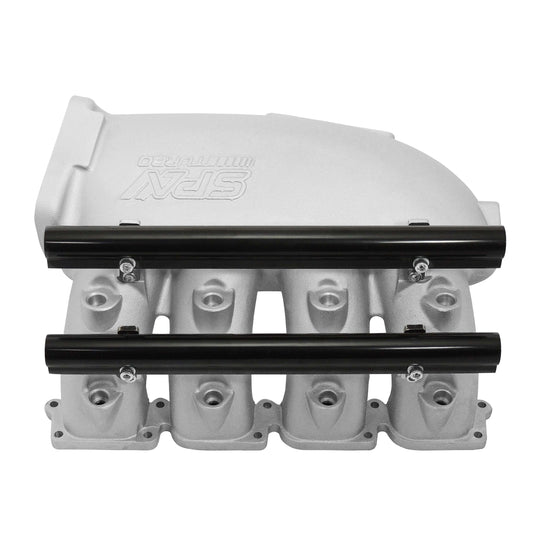 Cast Aluminum Intake Manifold for transverse VW/AUDI 1.8T with 8 injectors Fuel Rail Kit (left side without throttle bolt holes) SPA TURBO USA