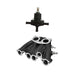 VW MKI MKII GTI 1.8L 2.0L 8V SOHC SINGLE DOWNDRAFT INTAKE MANIFOLD - BLACK + 0-30 PSI Fuel pressure regulator + Bracket SPA TURBO USA